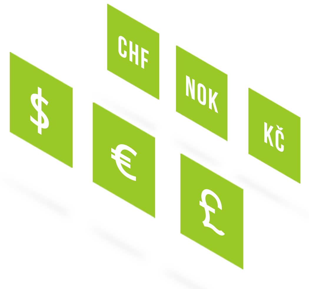 Multi Payment in allen Währungen