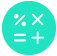 pictogramme calculatrice