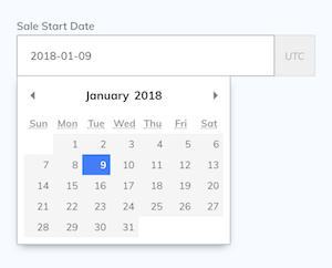 Date interface