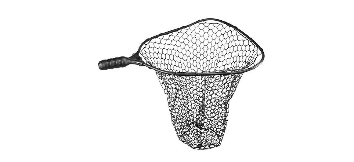 Large 22in Deep Rubber Net Head Ego Fishing Gear
