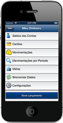 Meu Dinheiro agora também no Iphone