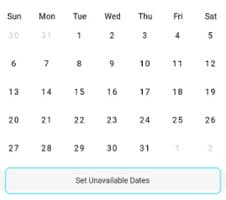 Manage when you are available for work