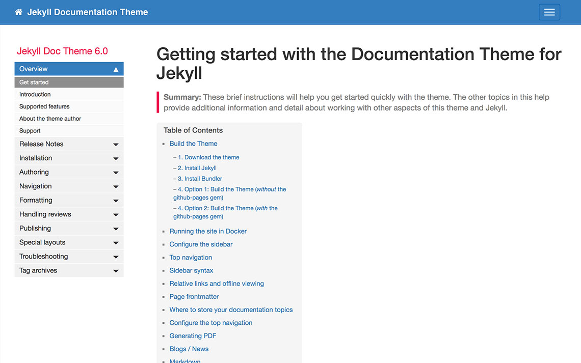 Documentation