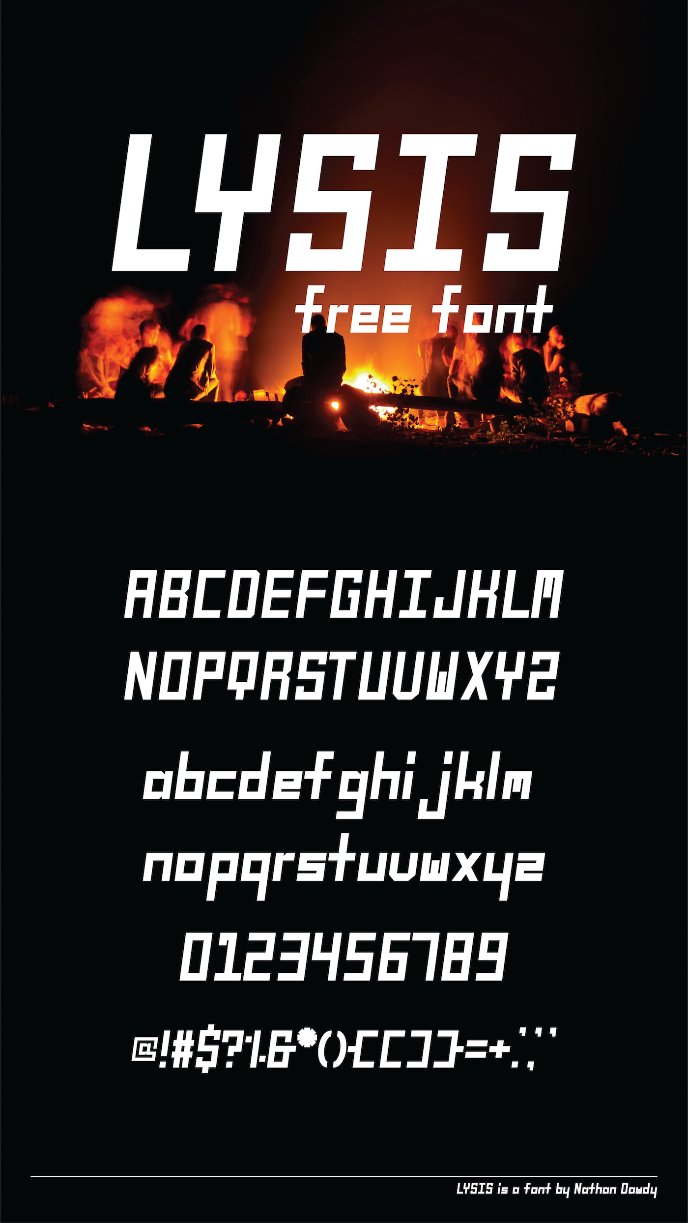 Lysis Free Font