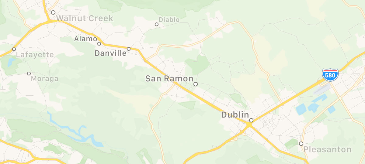 Map of Service Area