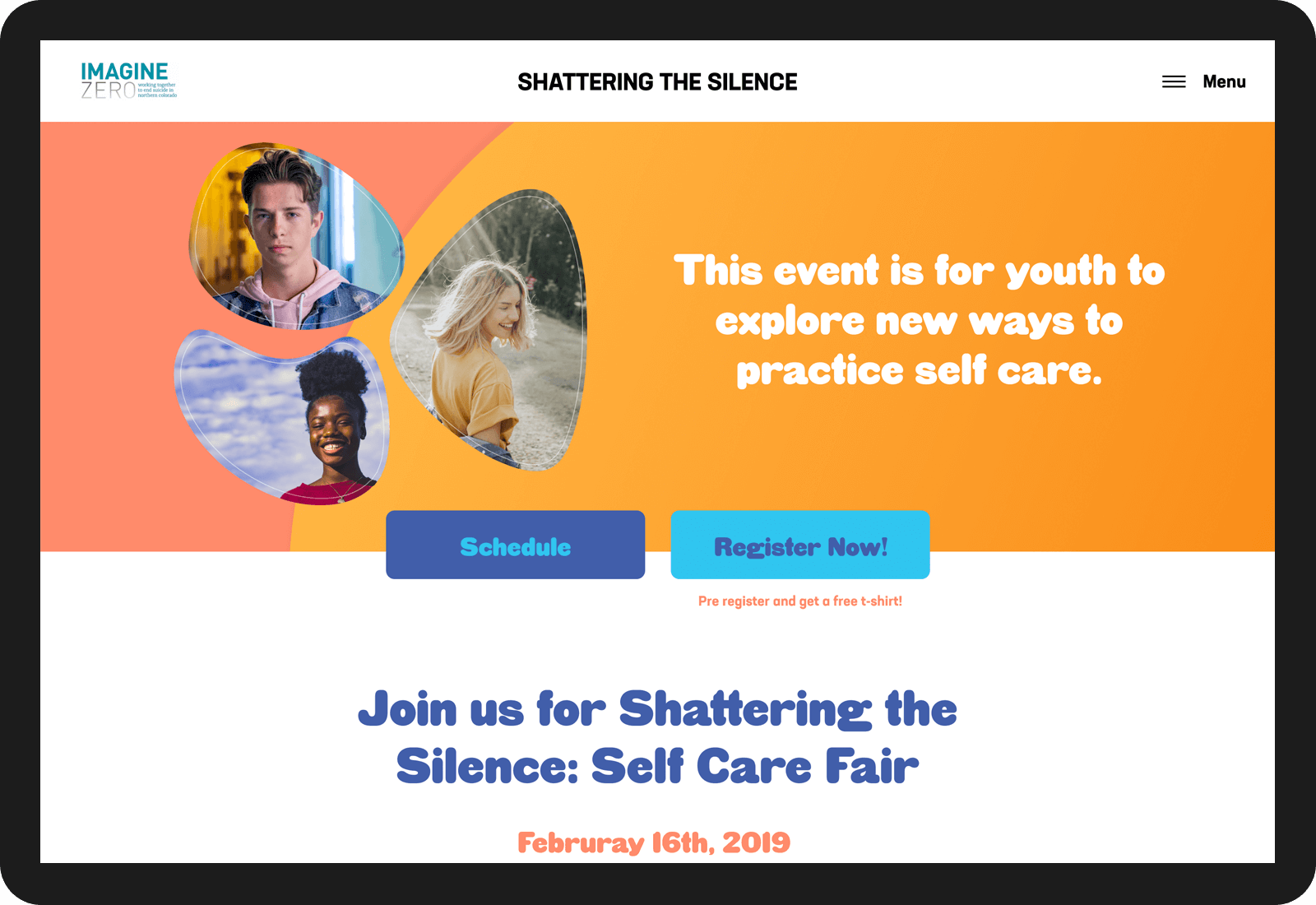 Shattering the Silence: Self Care Fair