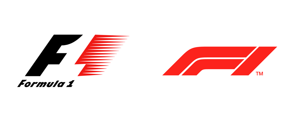 New Formula One logotype design