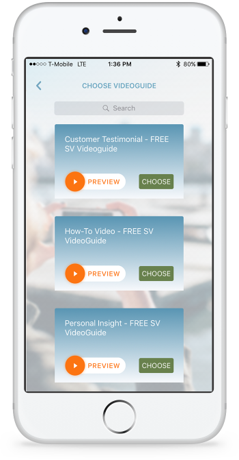 Select VideoGuide