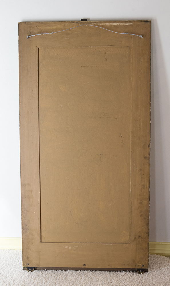 back of panel