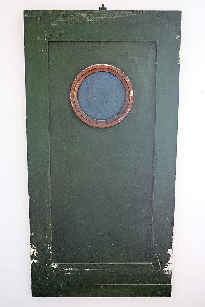 front of panel