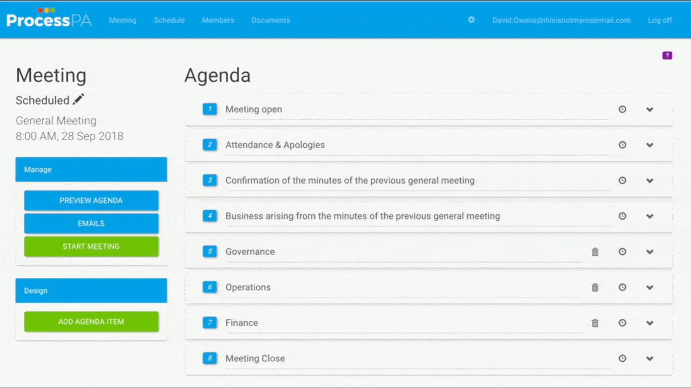 Process Pa Features