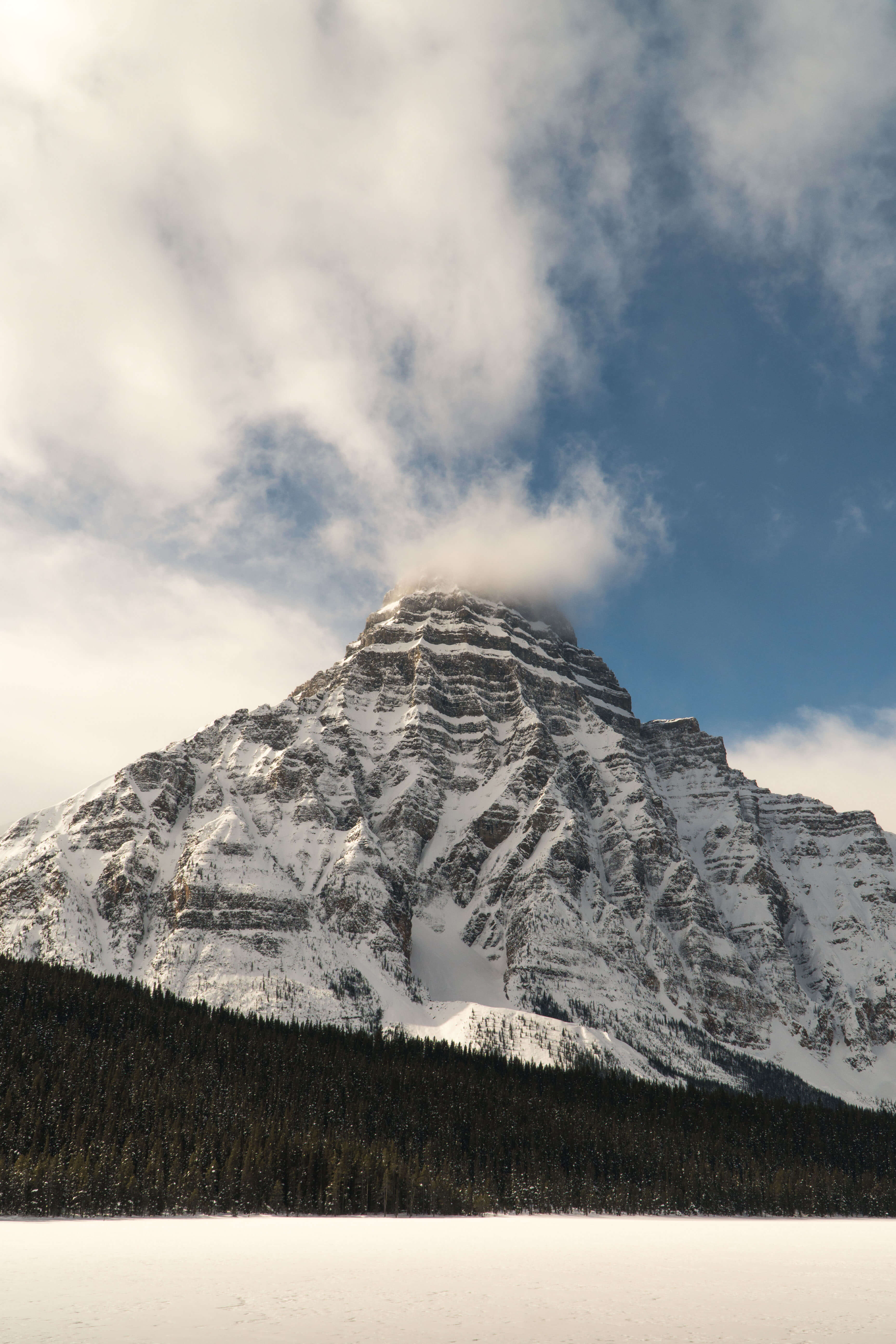 I'm not sure which mountain this is, but it sure is beautiful!