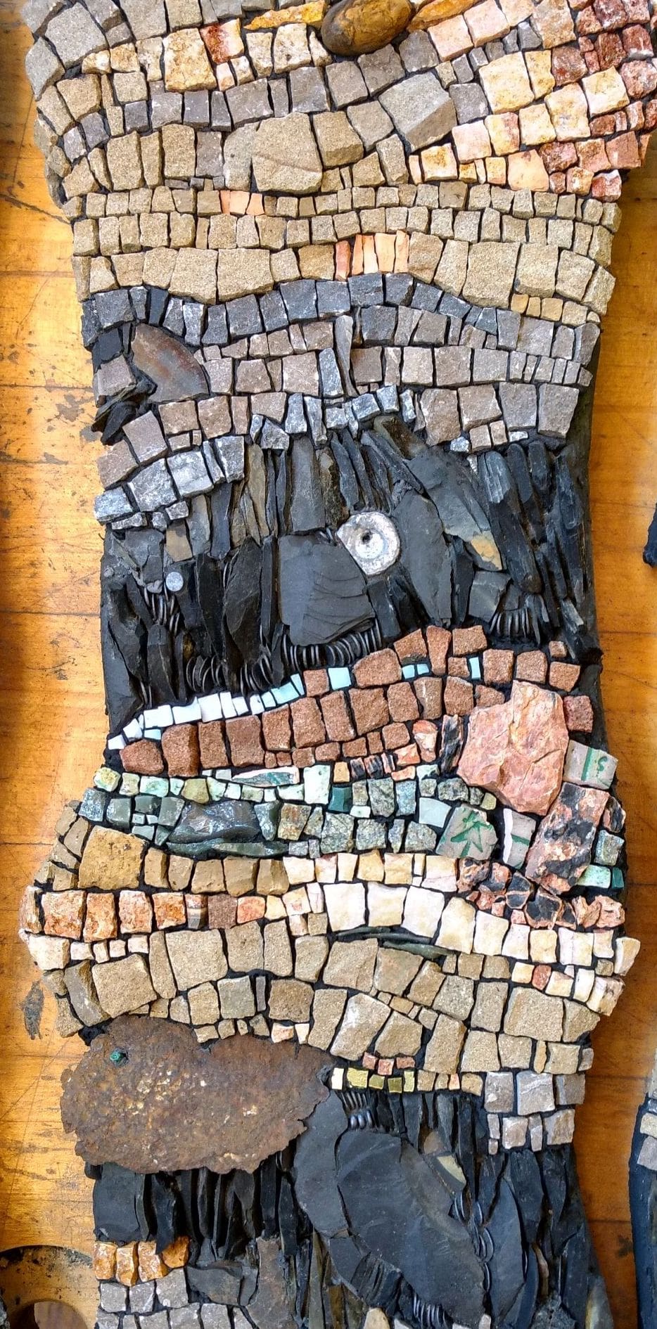 “Middle Ground: A Conversation in Stone” (2018) Piece #7 by Rachel Sager “Middle Ground: A Conversation in Stone” (2018) Piece #7 by Rachel Sager