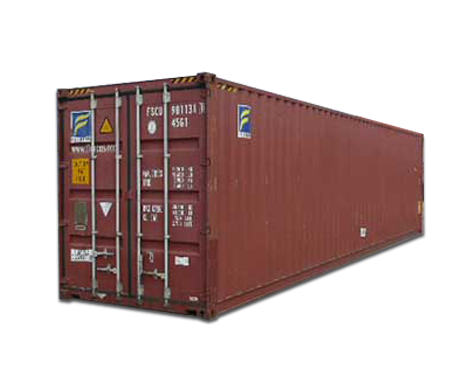 45' High Cube Cargo Worthy Container