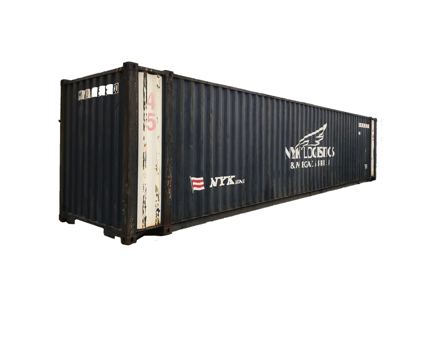 45' High Cube Wind and Water Tight Container