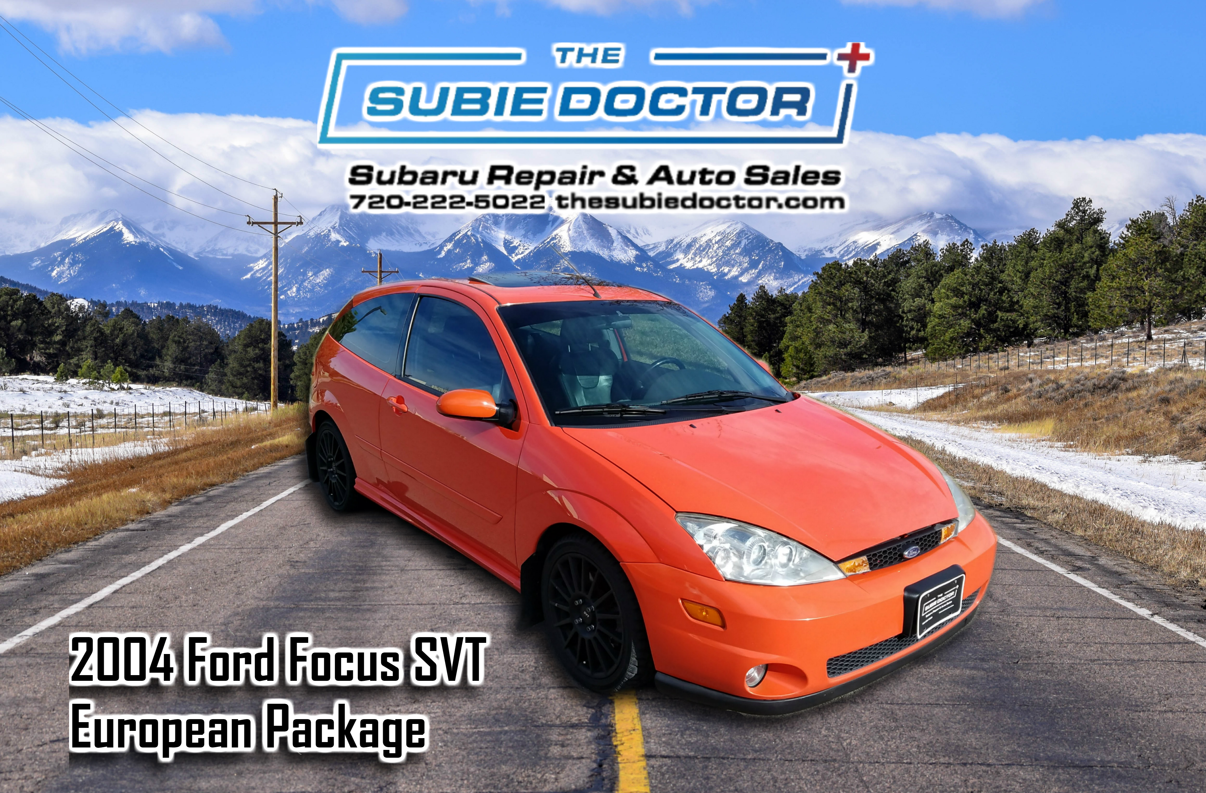 2004 Ford Focus SVT for sale in Denver, Colorado at The Subie Doctor