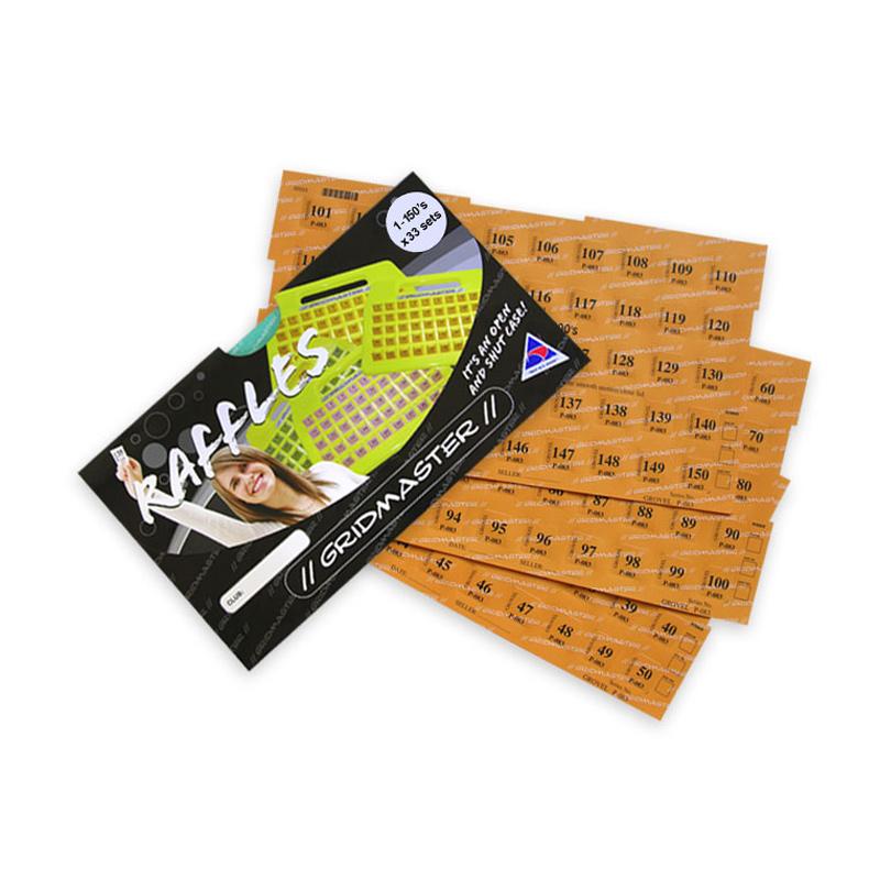 Gridmaster Raffle Tickets 1-100