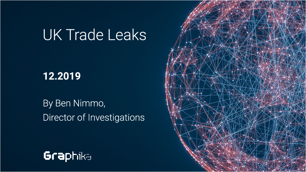 UK Trade Leaks - Updated 12.8.19 image