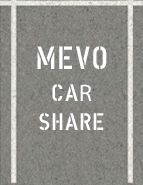 Mevo Car Share Parking Space