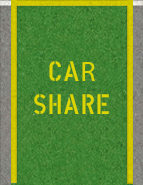 WCC Green Parking Space