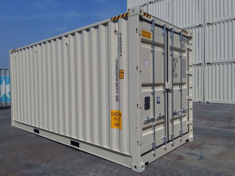 One Trip Shipping Containers - 20ft High Cube Open Side