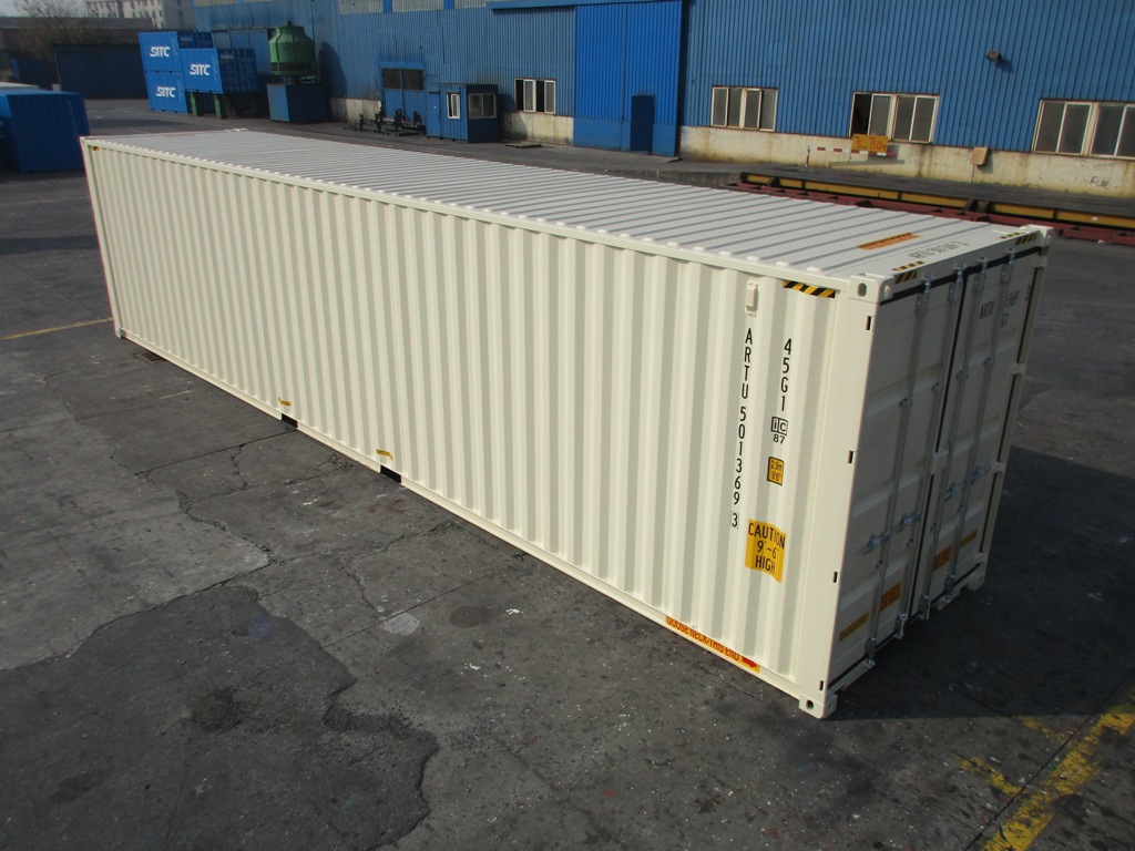 40ft High Cube Double Door One Trip Shipping Container