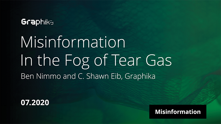 Misinformation in the Fog of Tear Gas image